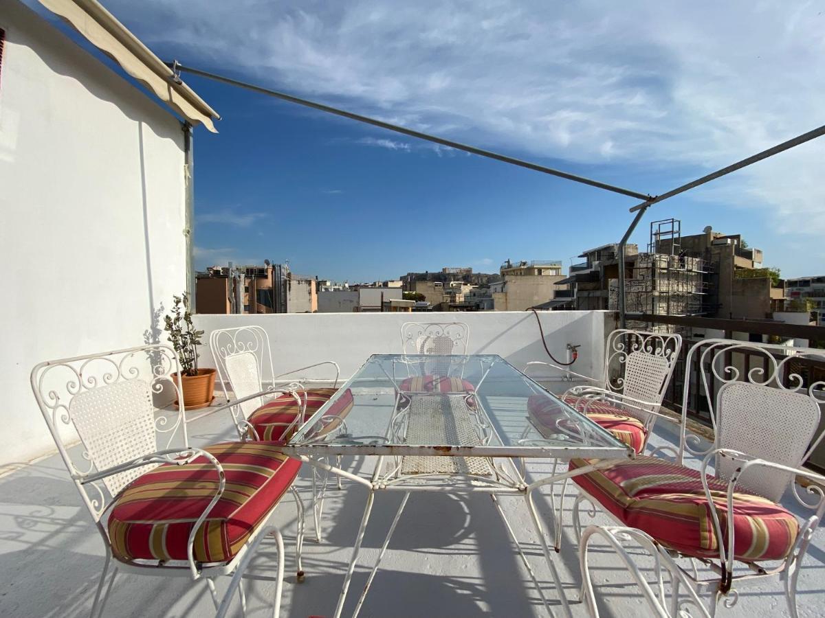 Central Apts With Acropolis Views - Pk Building Atenas Exterior foto